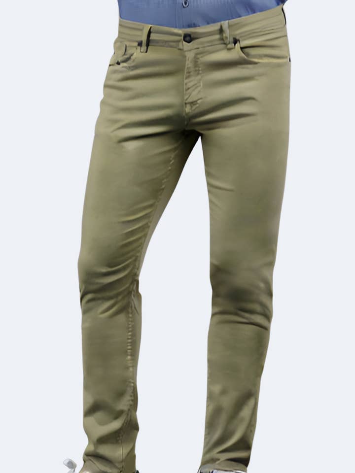 Pantalones de Tencel Oliva para venta al por mayor de American Heritage