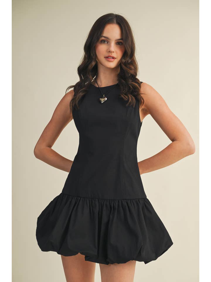 Mustard Seed - Wholesale Dress - Women's - BALLOON HEM SLEEVELESS DRESS8