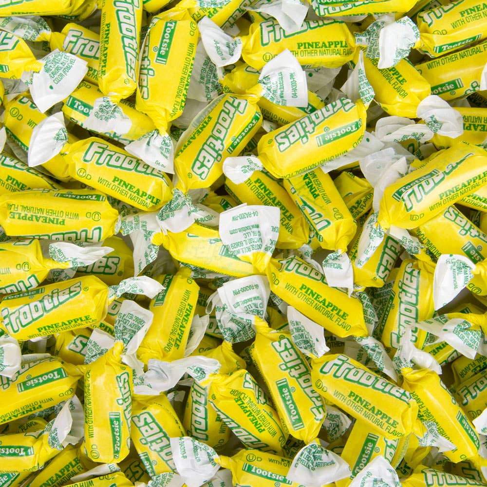 La Luna Bella - Toys - Wholesale Hard Candy - Tootsie Frooties Pineapple 360 Ct - LLB Toys1