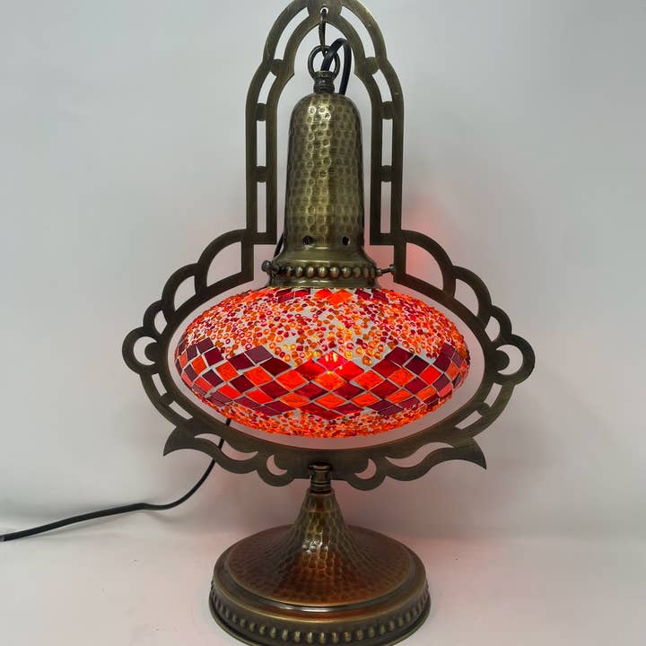 Nai Gifts - Wholesale Accent/Desk Lamp - Mosaic Table Hanging Lamp2
