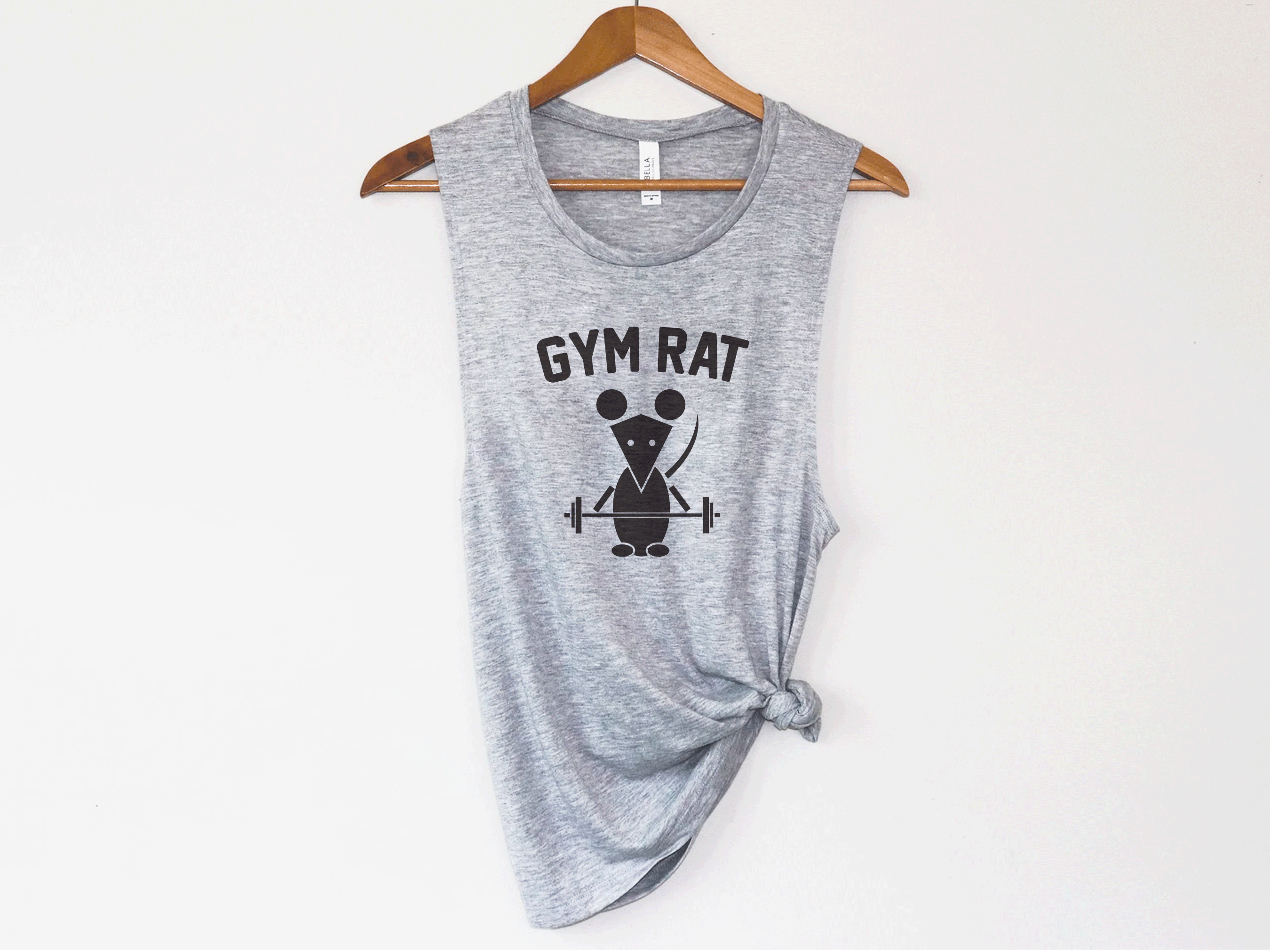 Camiseta sin mangas blanca Gym Rats United Lift – GYMRATSUNITED, gym rat  camiseta 