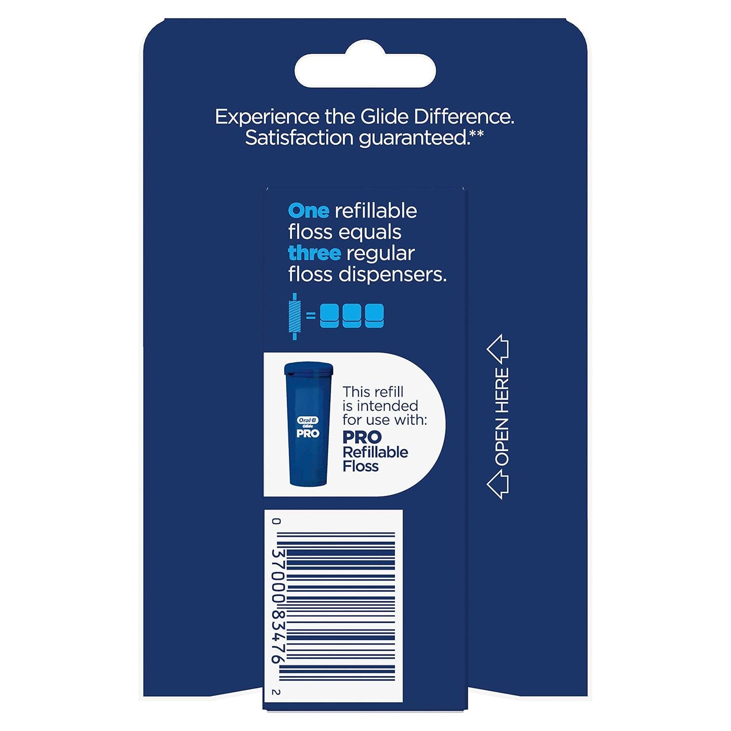 First Choice Buying - Wholesale Floss - Oral-B Glide PRO Refillable Dental Floss Starter Kit, 120m7