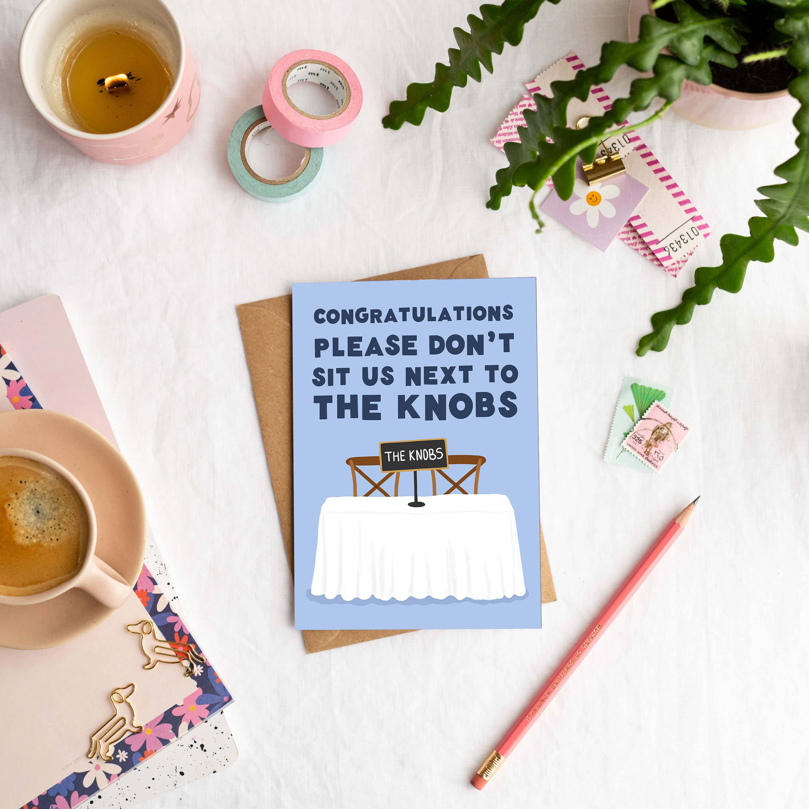 Tikkled Pink - Wholesale Engagement Card - The Knobs Wedding Card | Engagement Card2