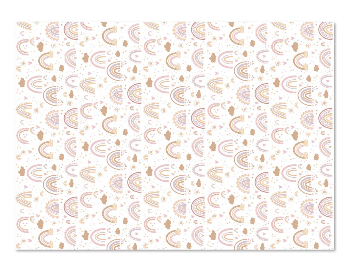 NynkeOntwerpt - Wholesale Craft Supplies - Gift paper | Rainbows | Custom illustration2