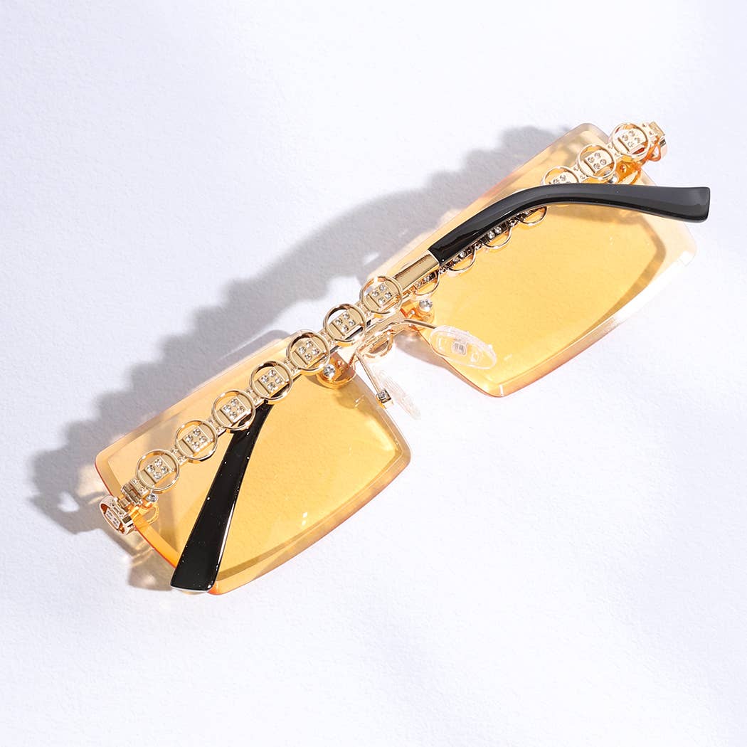 12 ASSORTEREDE FARVER Square Allure Genesis dekorative benede solbriller for engroshandel på Faire11