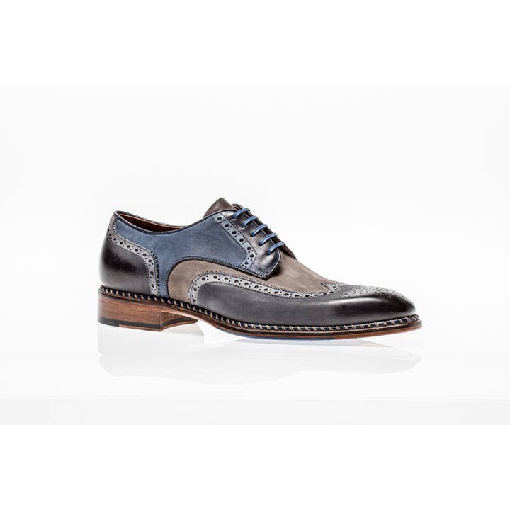 VELOCE ANTRACITE CORTECCIA BLUE WINGTIP for wholesale by JOSE REAL