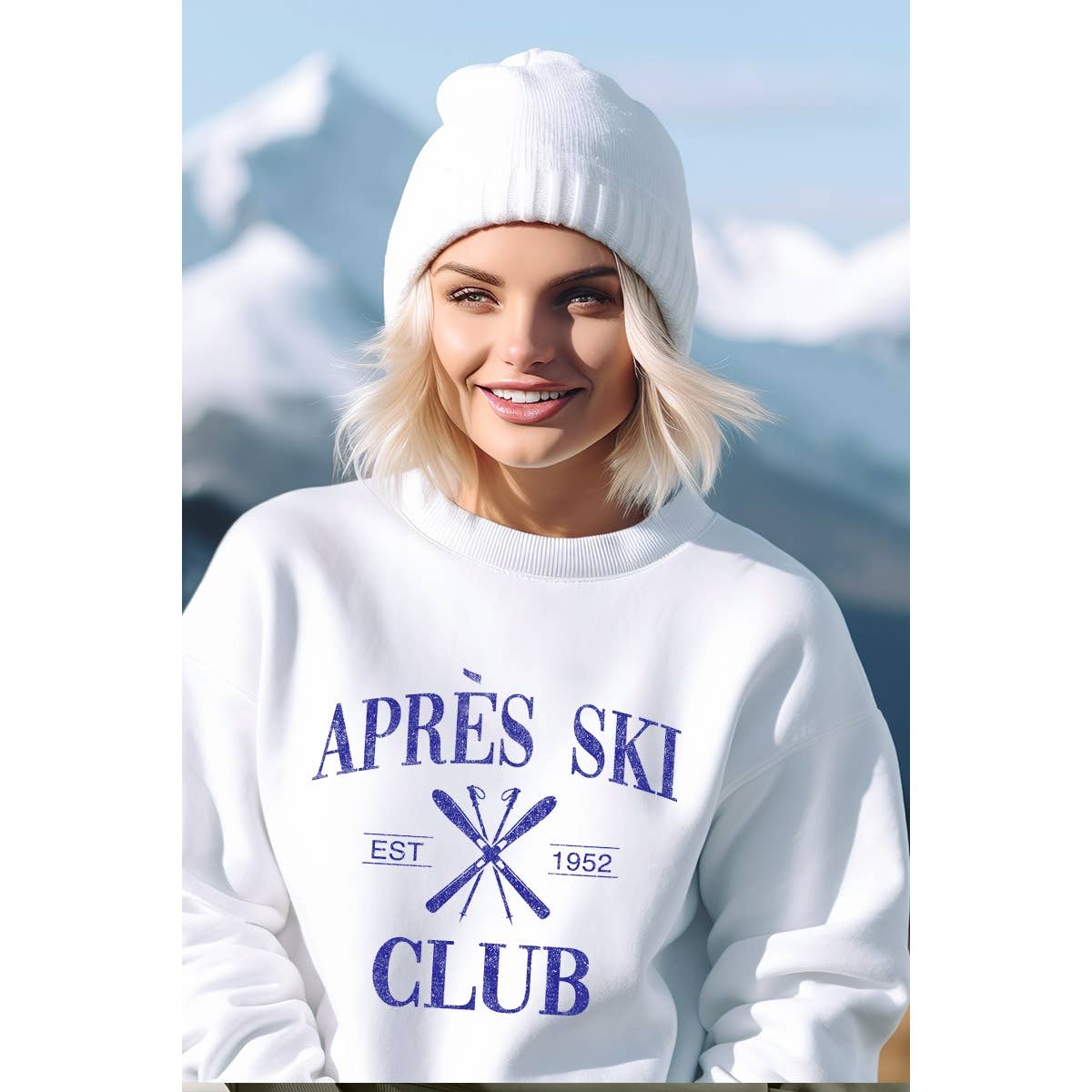 Illustrated Society - Wholesale Graphic Sweatshirt - Women's - APRES SKI CLUB VINTAGE  GRAPHIC  SWEATSHIRTS5