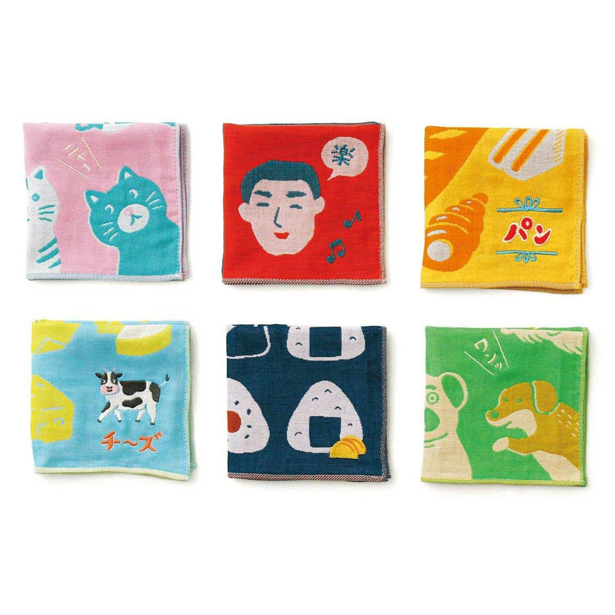 Notable Designs (UK) – wholesale Handkerchief – Unisex – Hightide New Retro Gauze Handkerchief22