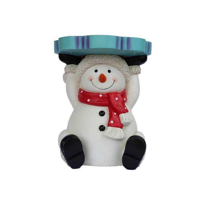 Hi-Line Gift Ltd. - Wholesale Christmas Decoration - Lighted Snowman Christmas Side Table Décor