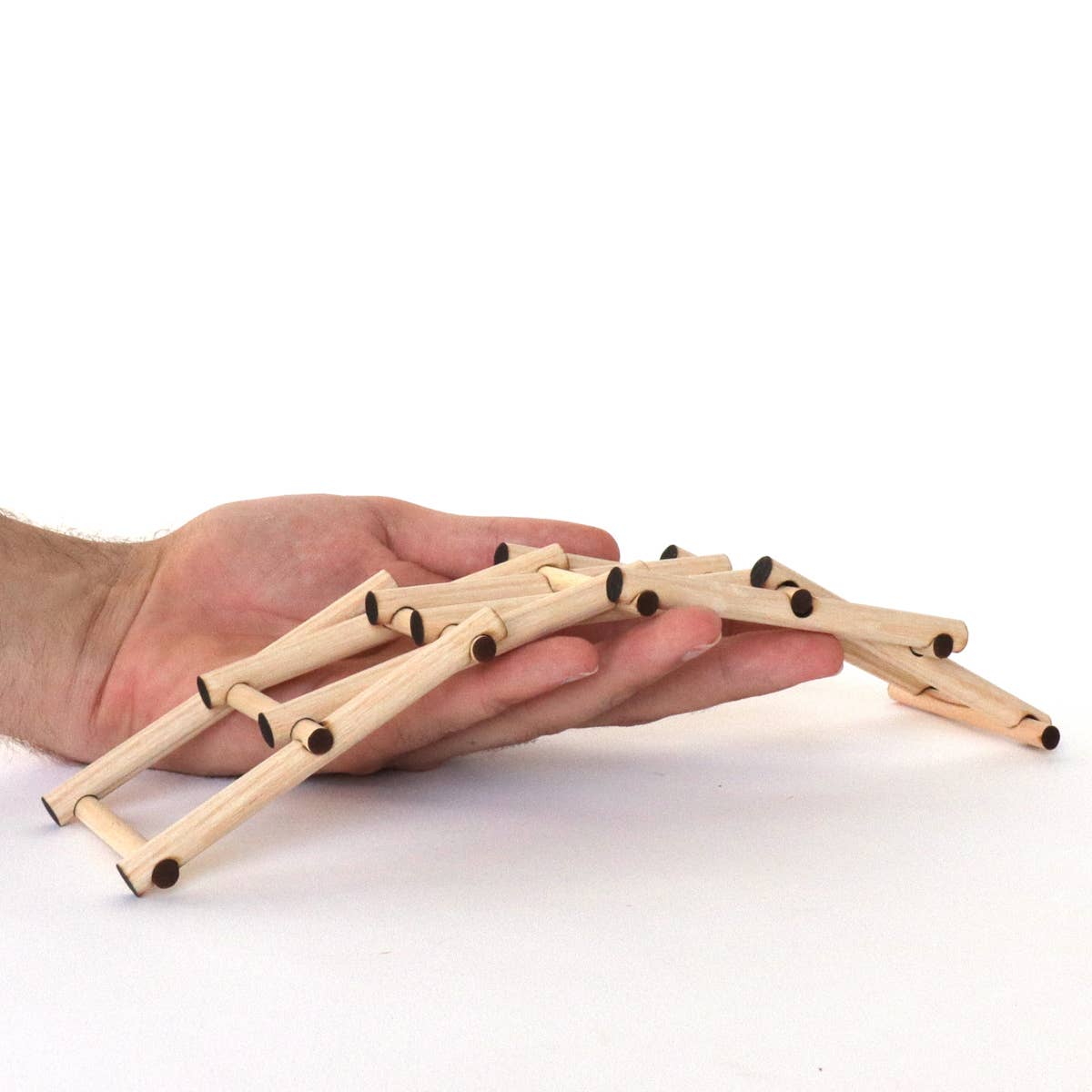 Dahimo - Vente Kit de bricolage - Kit modèle en bois éducatif du petit pont autoportant de Vinci5