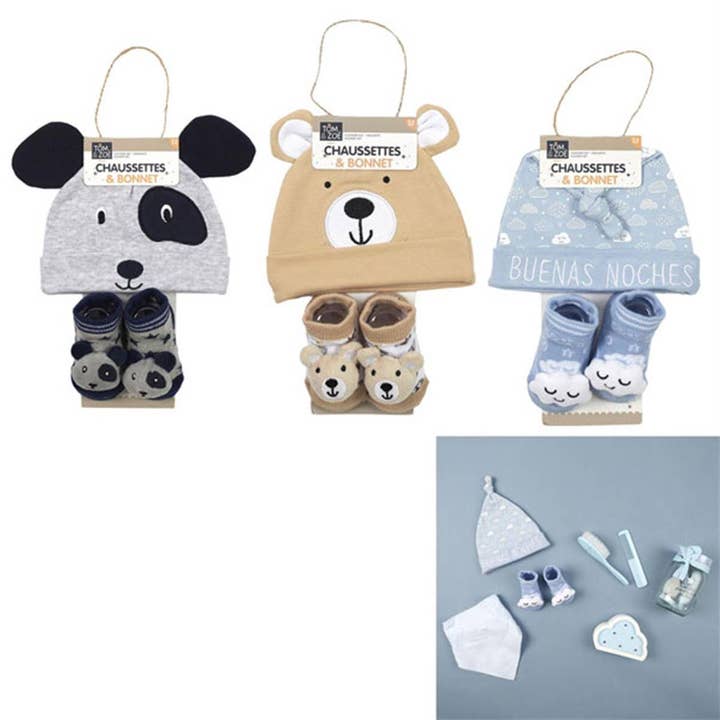 Baby Boy Socks And Hat for wholesale by TSJJ
