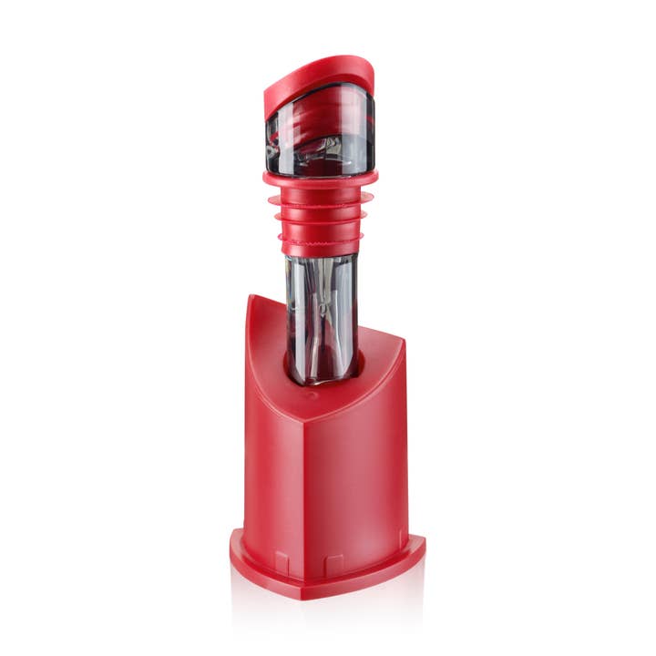 Innovine - Wholesale Liquor Dispenser - Tilt Aerator in Raspberry2