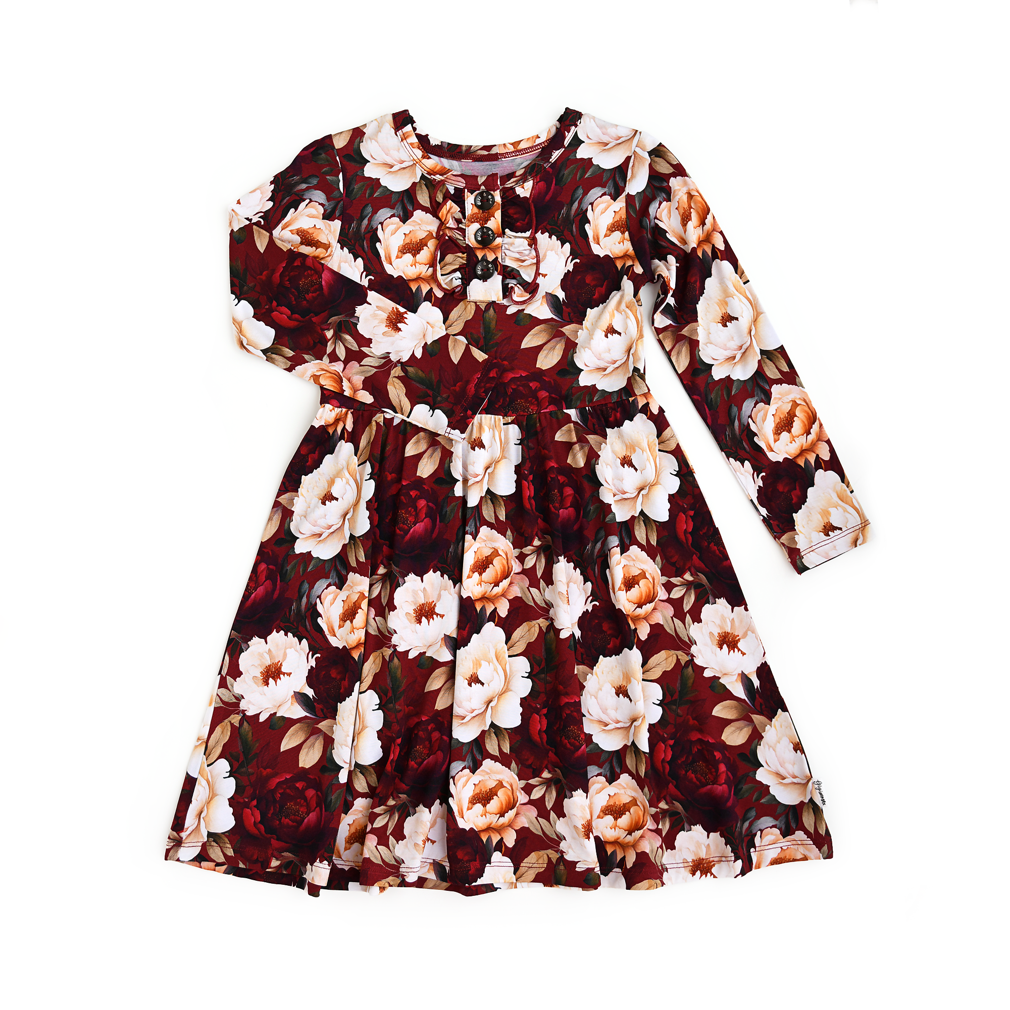 Gigi and Max - Wholesale Dress - Kids - Maya TUTU DRESS Bamboo Floral Kids Clothes Outfit0