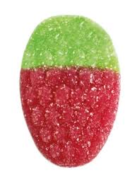 SUGAR FAIRY - Wholesale Gummy - JAKE Sweet Strawberries in 1 kg Bag0