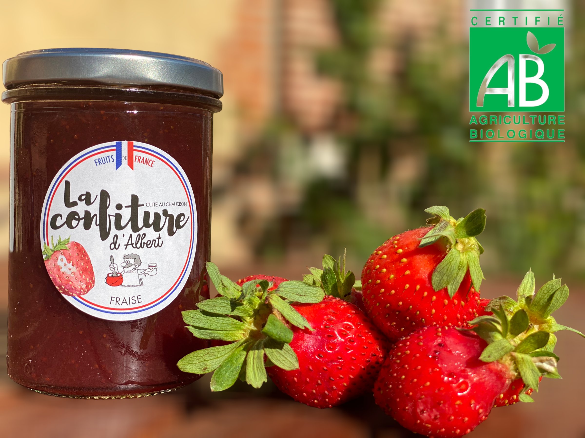 La Confiture d'Albert - Wholesale Jam/Jelly - Organic strawberry jam1
