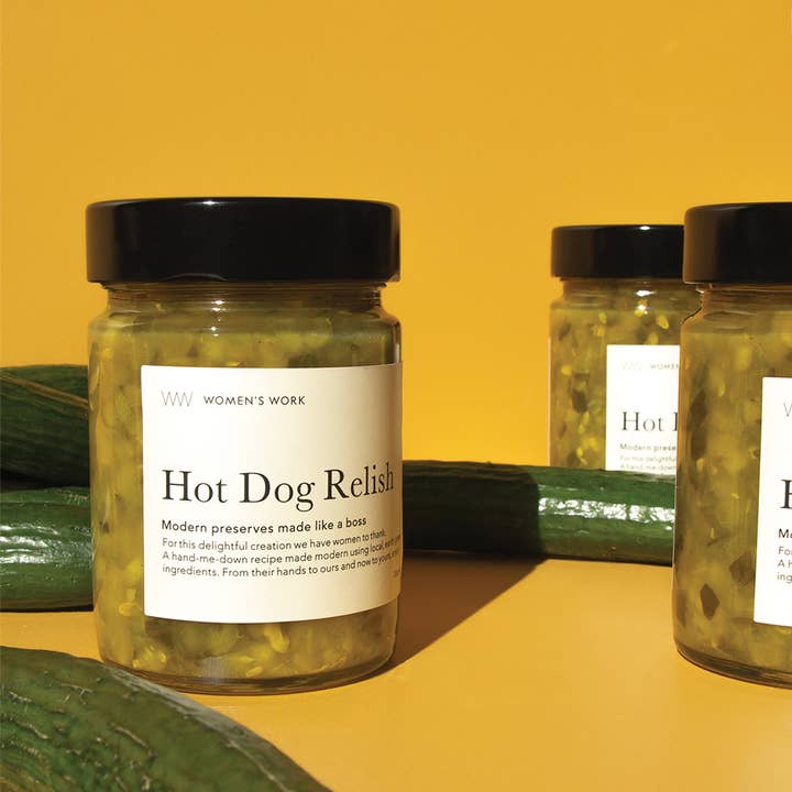 Women's Work - Wholesale Relish - Hot Dog Relish Food Service Tub - 2kg3