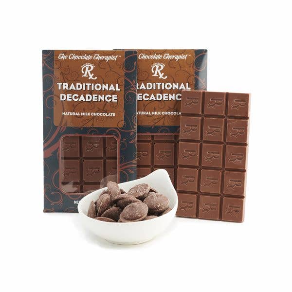 The Chocolate Therapist - Wholesale Chocolate Bar - Chocolate Bar - Traditional Decadence