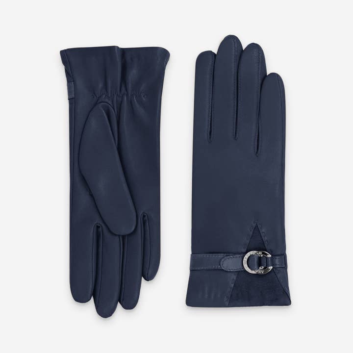 Glove Story - Wholesale Gloves - Women's - Lambskin Leather Gloves–Cashmere,Wool & Nylon Lining–21639CA4