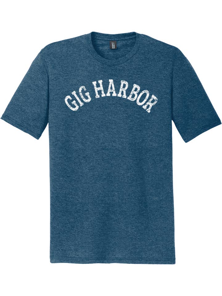 Direction Apparel - Wholesale Screen Printed T-Shirt - Unisex - Your City Vintage Style Perfect Tri Soft Tee Standard Fit