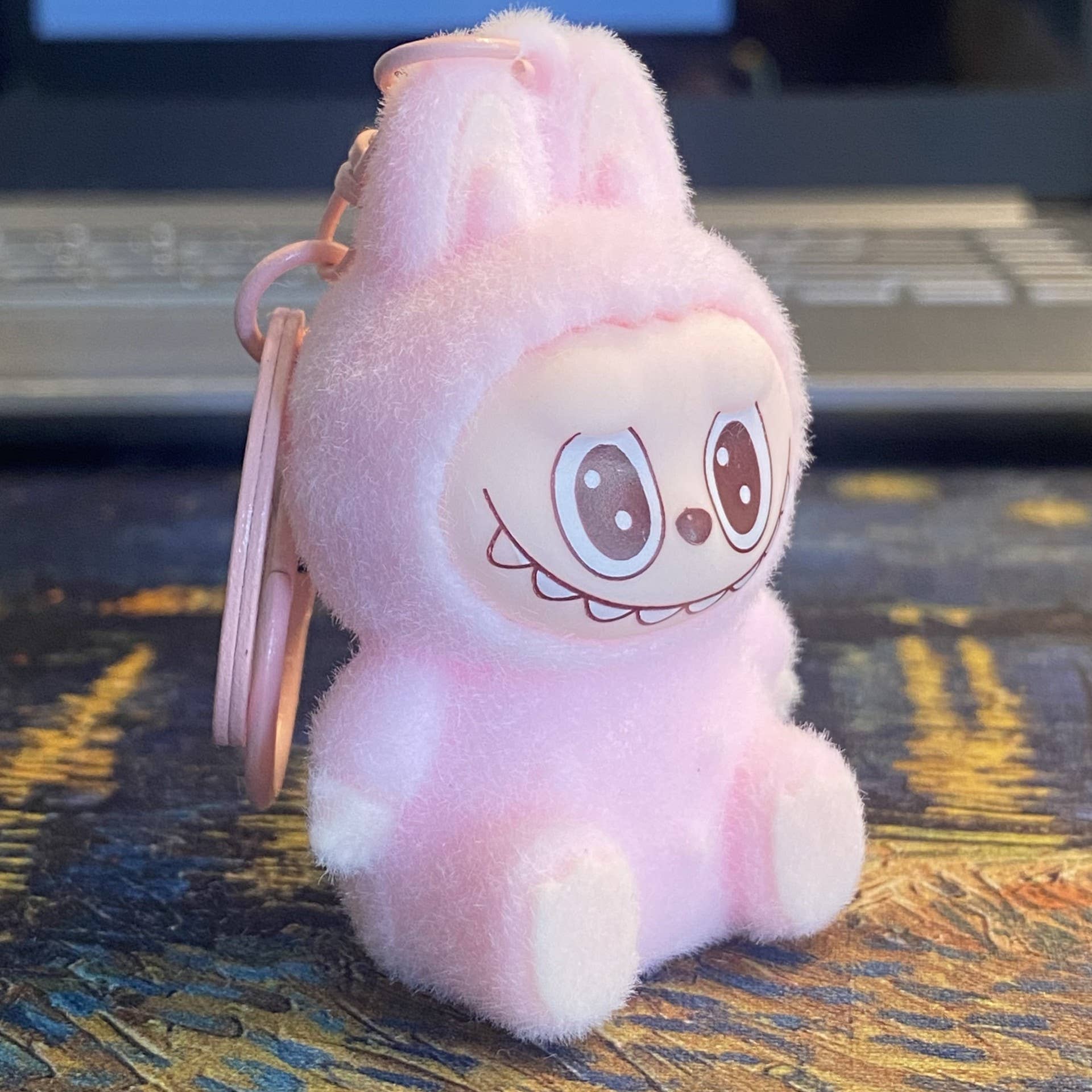 Wholesale 4-6cm Sitting Labubu Inspired Pendant/Keychain/Bag Charm