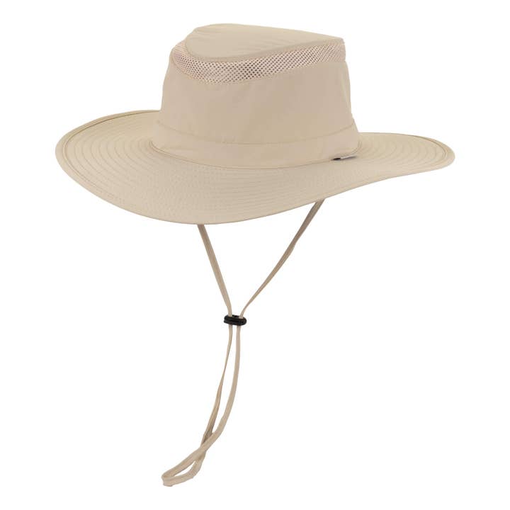 Beige, 100% Nylon Safari, Brim 3.75" | HTT1313 A-XL for wholesale by Headwear & Handbag Collections by Sun 'N' Sand