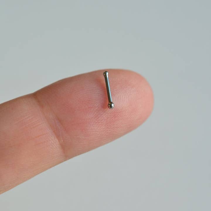 StockJWL - Wholesale Stud/Post Earrings - 1.5 mm Ball Nose Pin Nose Piercing Thin Tiny Nose Stud Nose Studs Nose Pin Nose Pins Thin Tiny Gold Silver Black3