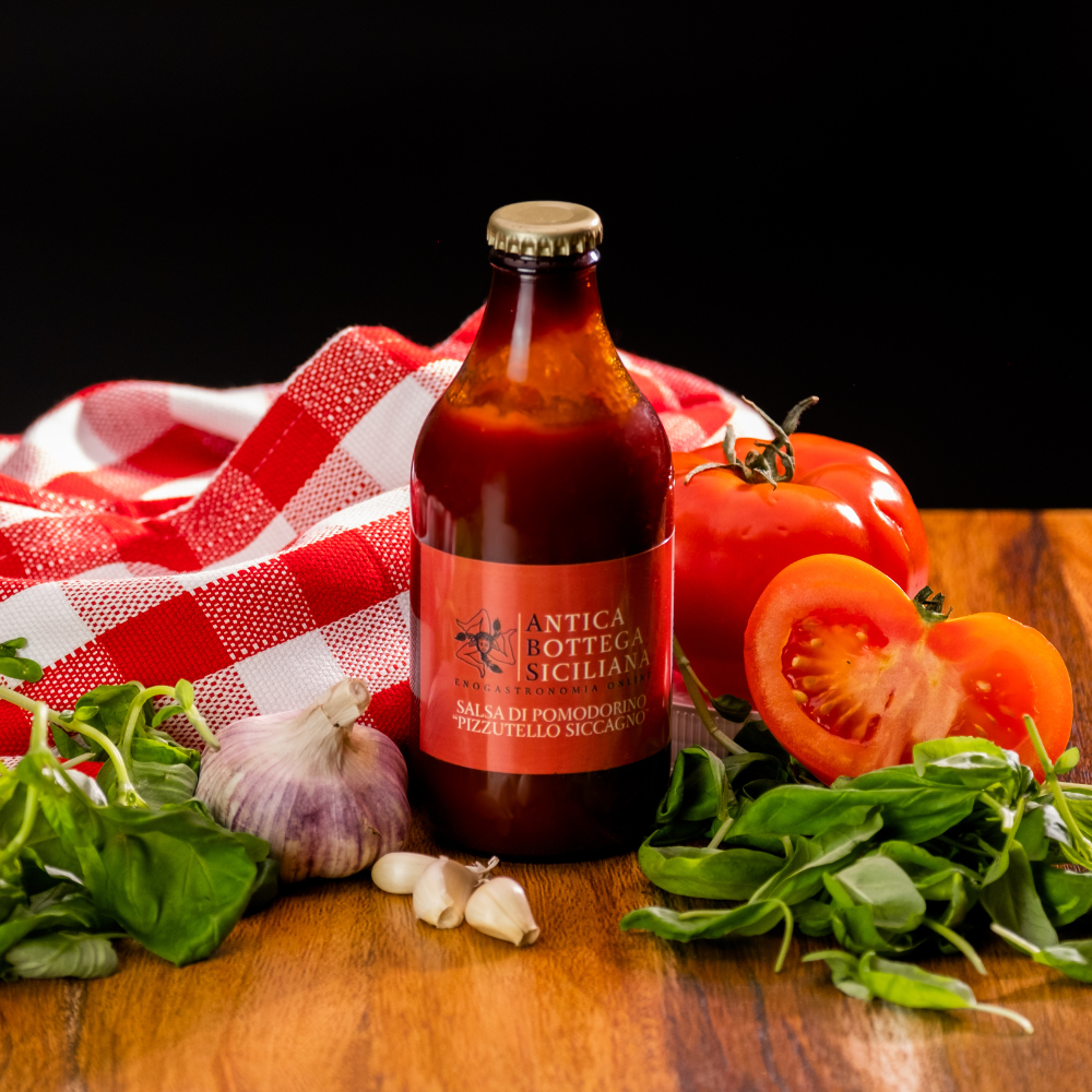 Antica Bottega Siciliana - Wholesale Pasta Sauce - Pizzutello tomato sauce 100% Sicilian - 330cl4