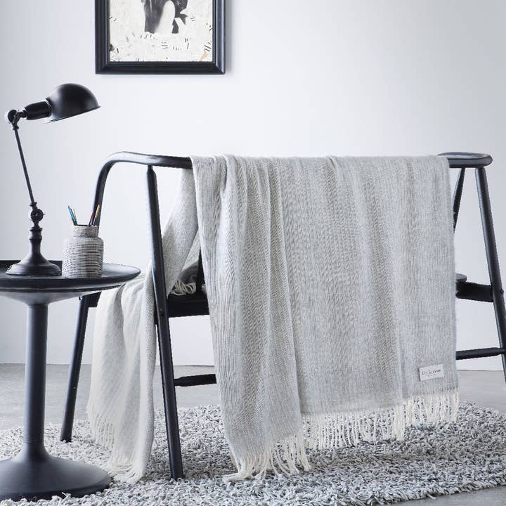 LIMOGES plaid blanket for wholesale by Guy Laroche