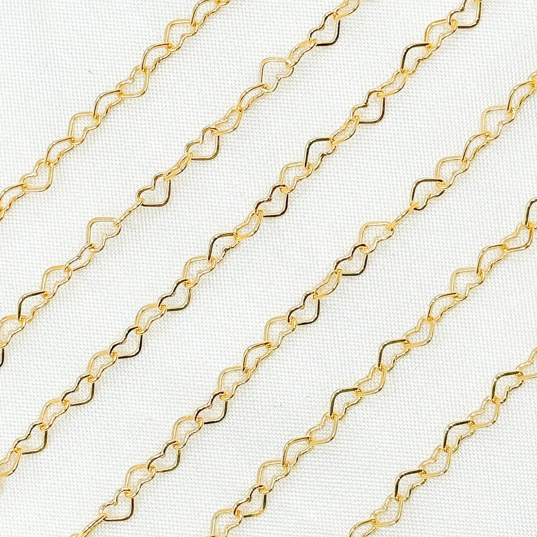 Jewels & Chains - Wholesale Link & Chain Necklace - 629FGF. 14K Gold Filled Heart Link Chain5
