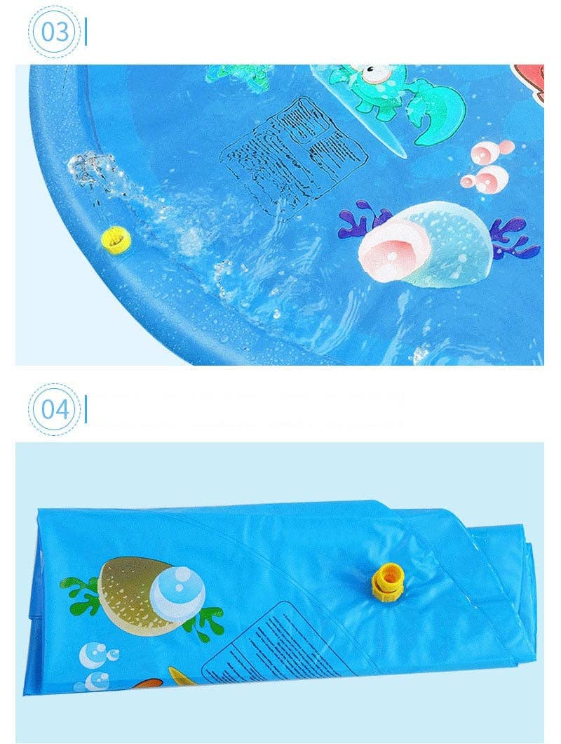 Furr-Baby Gifts - Wholesale Ornament - Pet Dog Sprinkler Pad Play Cooling Mat6