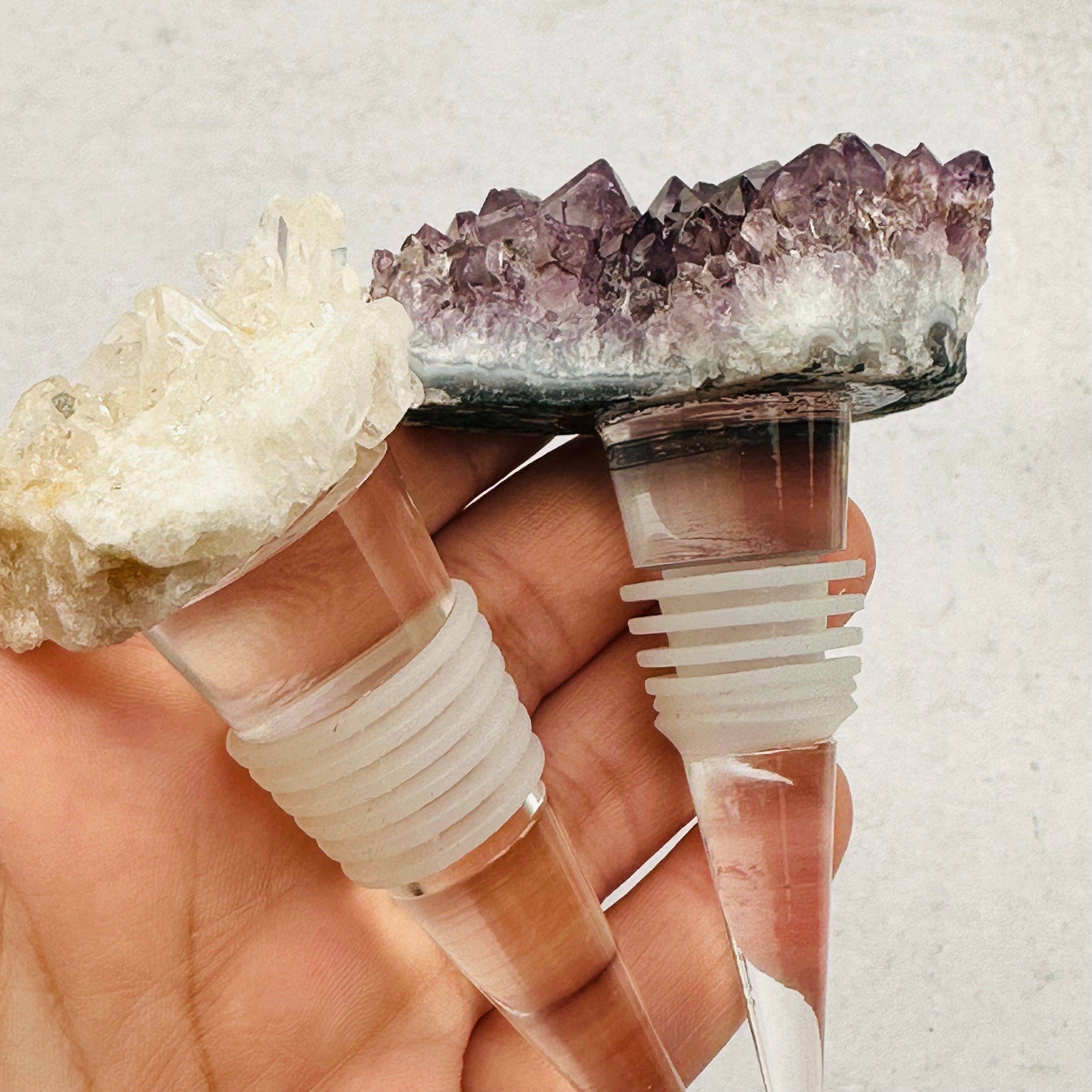 Rock Paradise - Wholesale Wine Stopper - Crystal Bottle Stopper Amethyst Wine Stopper- Crystal Quartz Collection - Feng Shui9