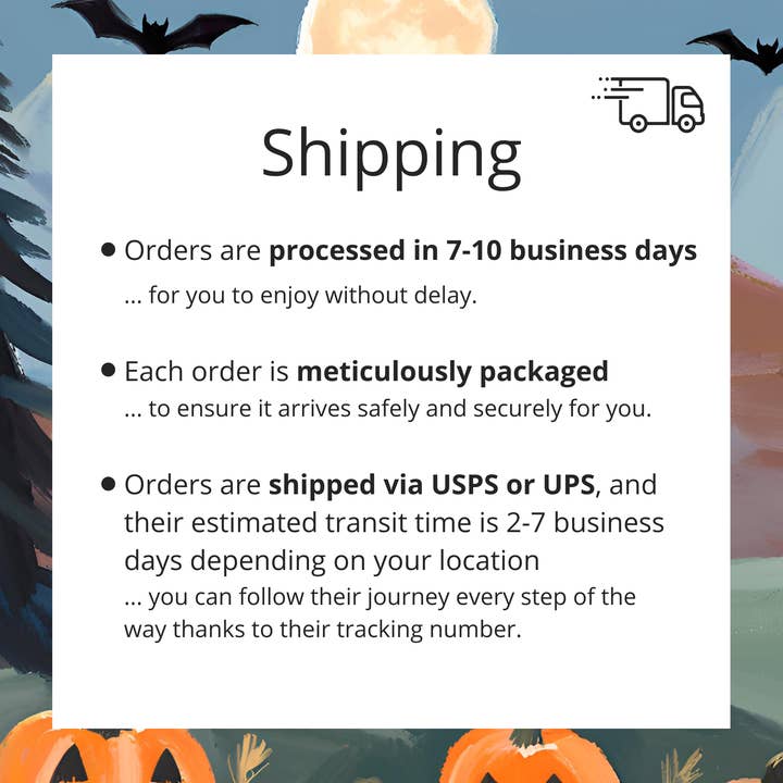 KalooMoon Art - Vendita all'ingrosso Biglietti di auguri di buone feste - Biglietto di Halloween: Piccola strega che vola sulla scopa di notte4