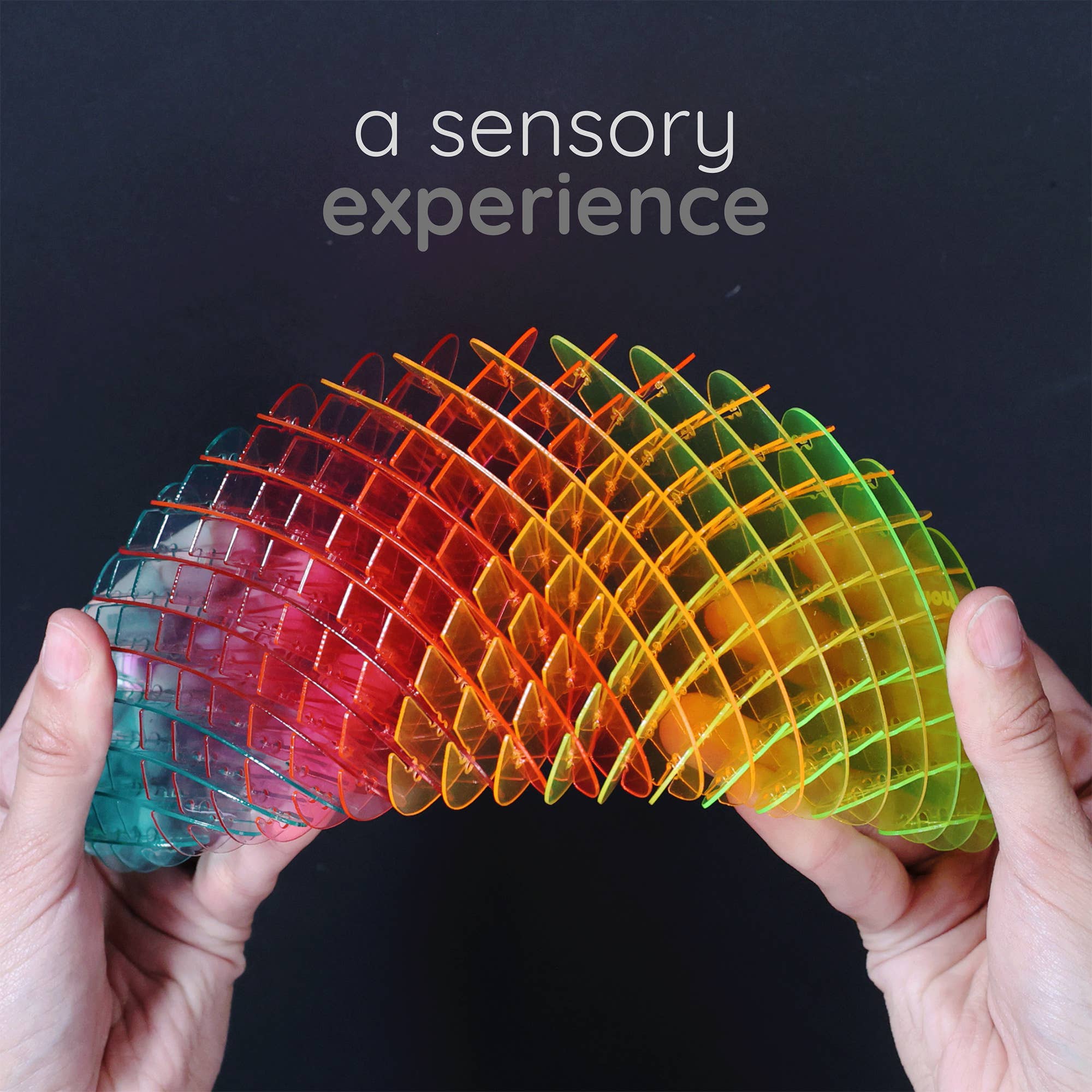 Humango - Wholesale Fidget Toy - Kids - Morf Fidget Worm Rainbow Big1