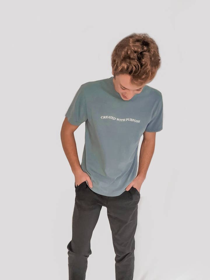 Created With Purpose Co. - Wholesale Screen Printed T-Shirt - Women's - CREATED WITH PURPOSE TEE28