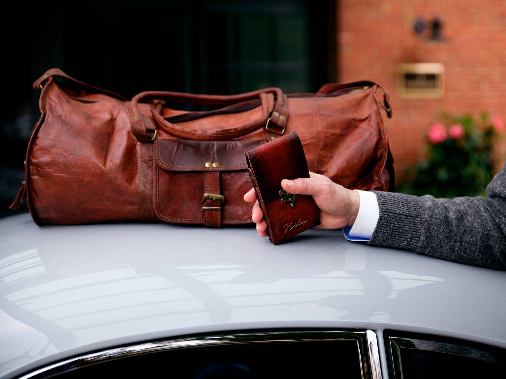 Bronceado Nila Vintage Weekender de venta al por mayor en Faire1