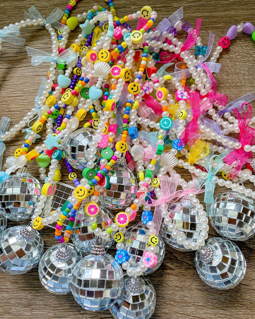 Sun Moon & Stars Co. - Wholesale Car Decorative Charm - Women's - Fruit Blossom Disco Ball Car Charm5