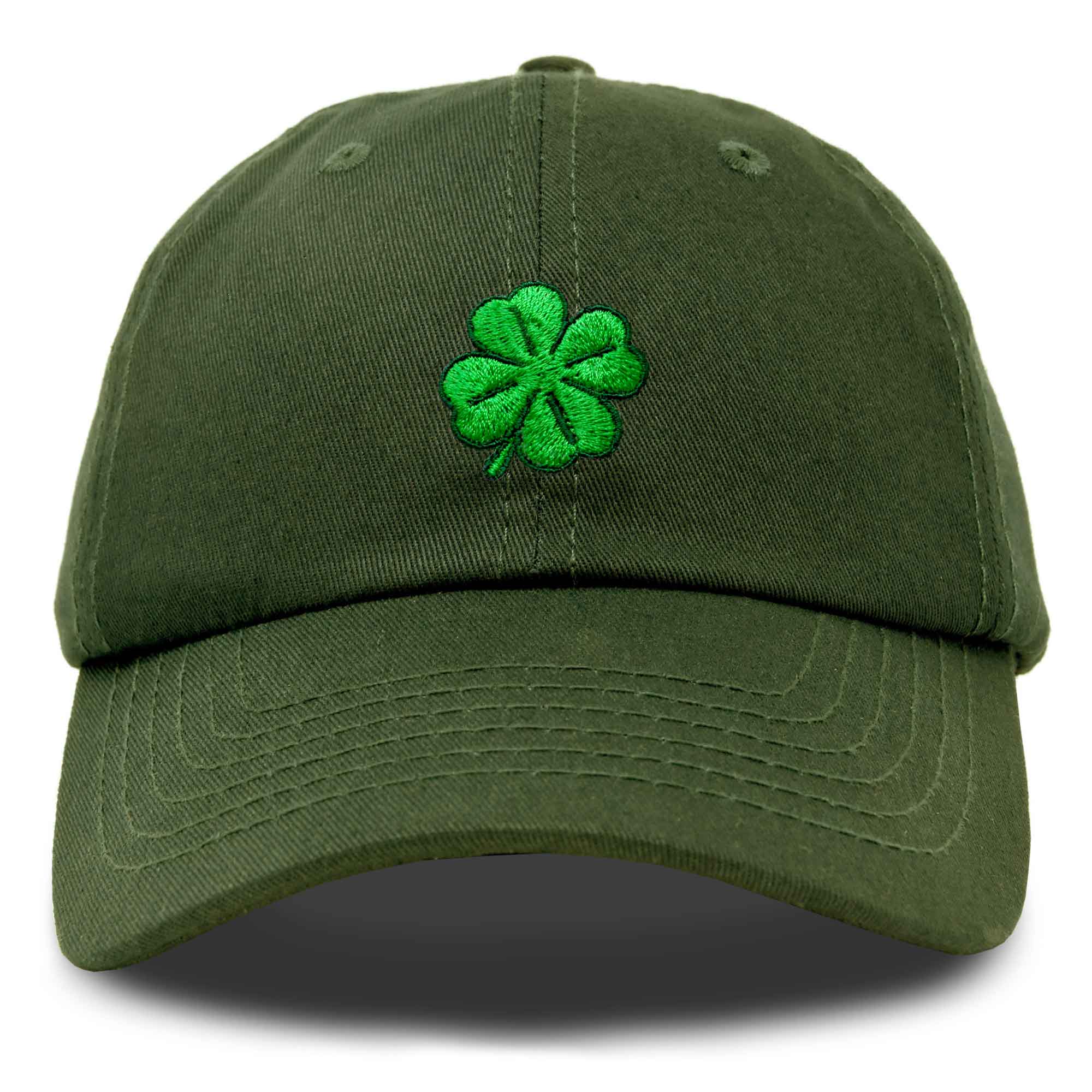 Dalix – wholesale Baseballkeps - Dam – Dalix Four Leaf Clover Hat Bollkeps St. Pattys Day Bomull58