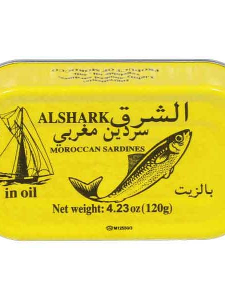 SARDINES MOROCCAN IN OIL - ALSHARK for wholesale by Hudson Meat Company
