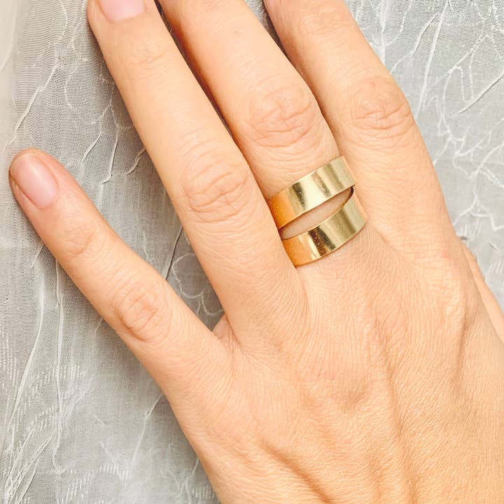 FORGE & FINISH - Vente Anneau/bague à empiler - Bague Daria5