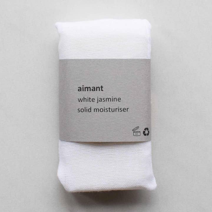 Aimant Solid Moisturiser Bar: White Jasmine for wholesale by Marigold Charms