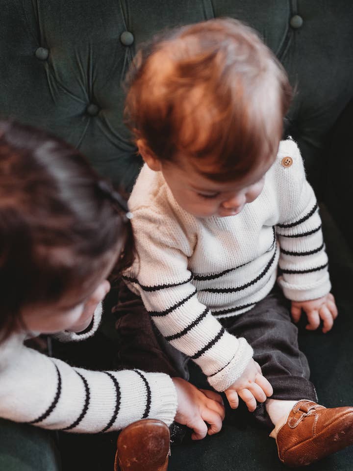 Baby sailor sweater - The Mèrinière for wholesale by You&Milk