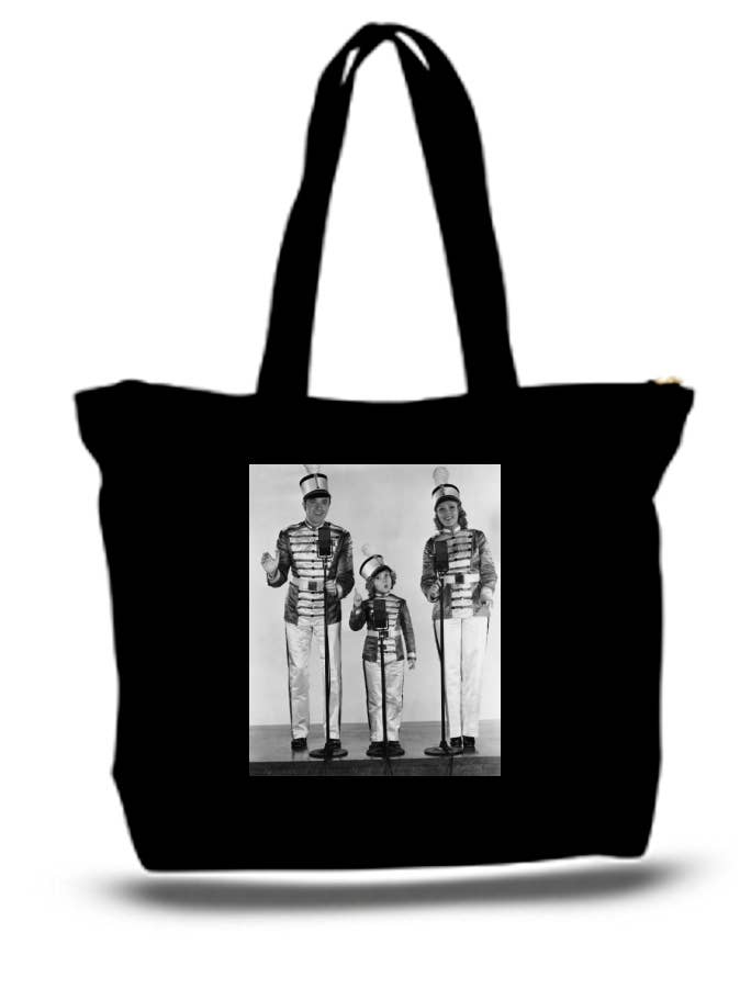 BMS BIZ - Wholesale Tote Bag - Unisex - Sherly Temple Large Tote Grocery & Stuff Bag0