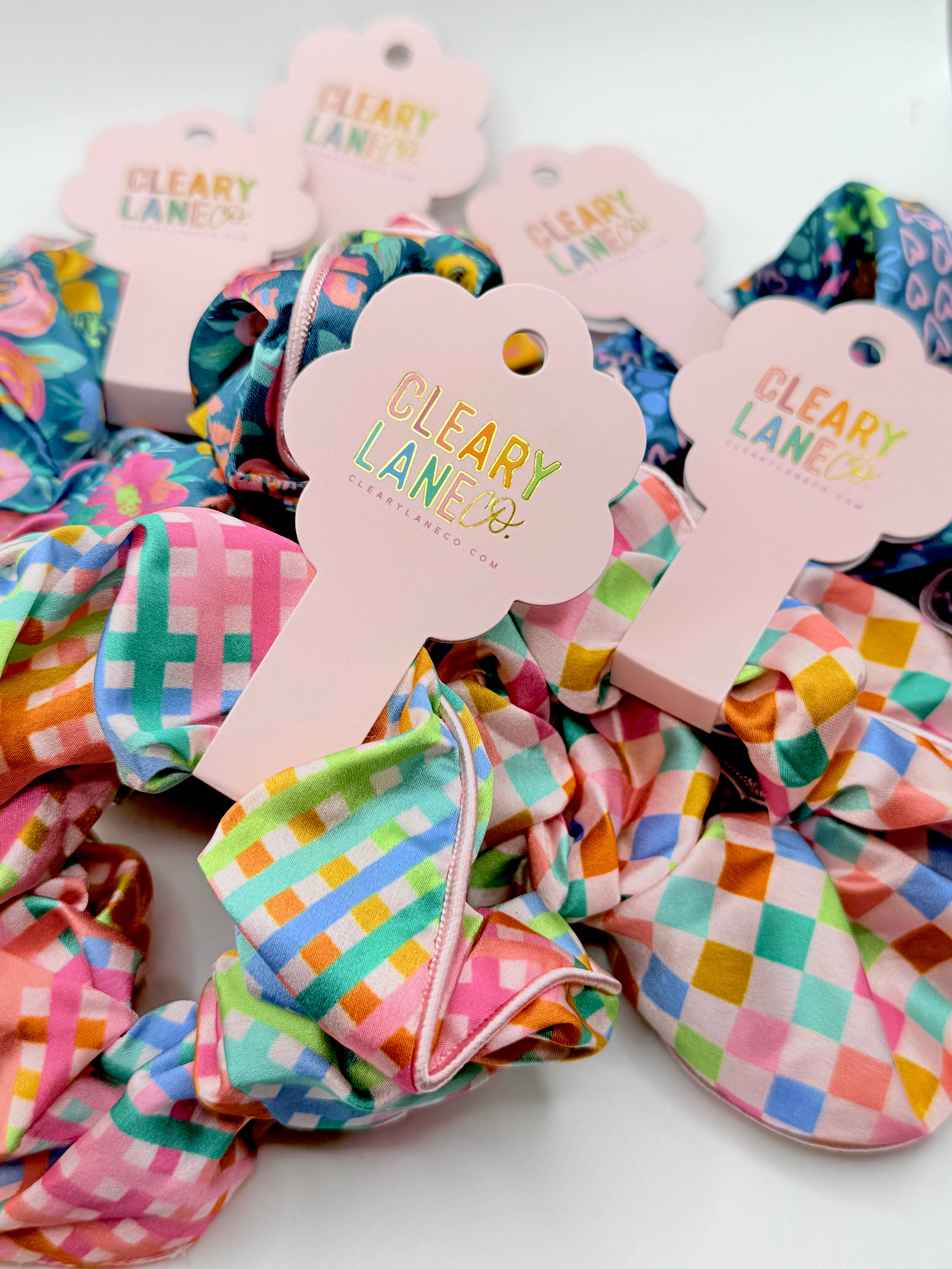 Cleary Lane - Wholesale Scrunchie - Women's - Floral Hair Scrunchies21