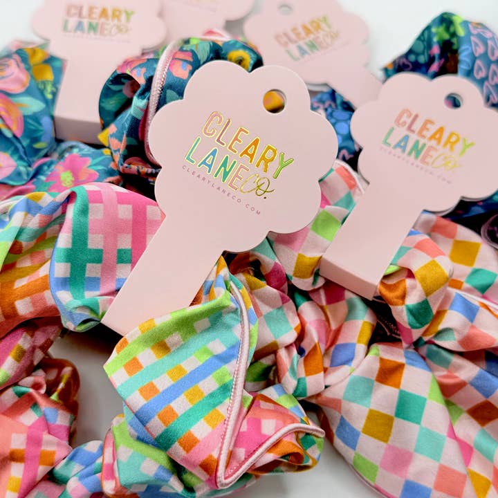 Cleary Lane - Wholesale Scrunchie - Women's - Floral Hair Scrunchies21