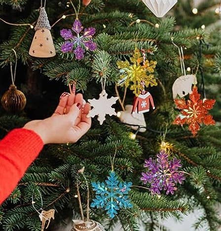 JEMS of the Sea - Vente Objets de décoration - Ornement Flocon de Neige - Résine Holographique - Noël4