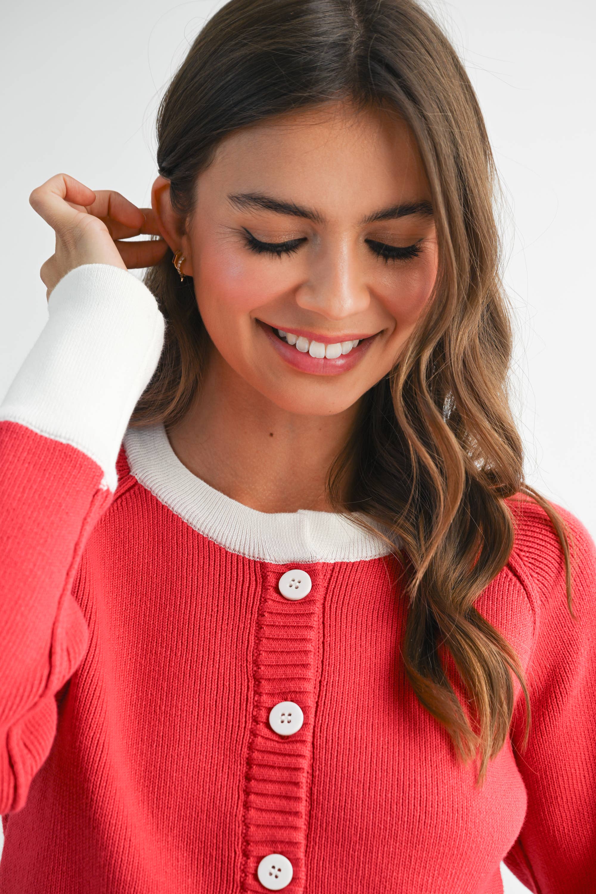 AEMI + CO - Wholesale Cardigan - Women's - 3219EK Meadow Sweater Cardigan 530