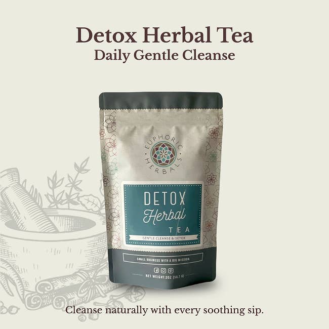 Tisane Detox pour la vente par Euphoric Herbals