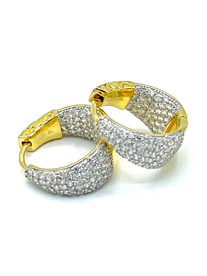 Rodas Prateadas 925M Com Zircões por atacado de Tererò s.r.l.