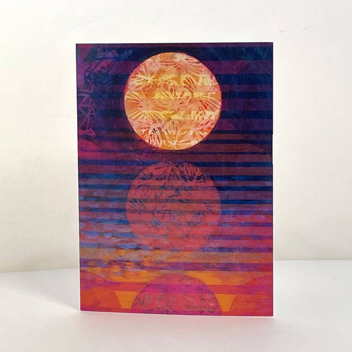 Jennifer Lommers - Wholesale Everyday Greeting Card - Moon Chant Blank Note Card