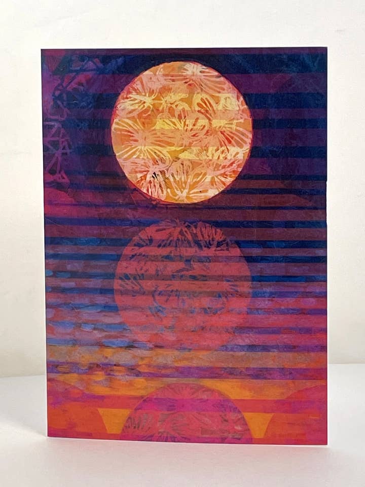 Moon Chant (A6) Blank Note Card for wholesale by Jennifer Lommers
